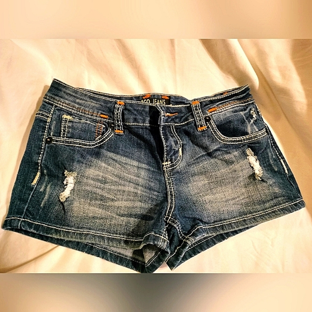Pre-owned Zoo Jean Shorts. Dark Blue Sz 9